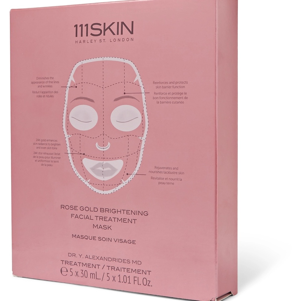 111SKIN Rose Gold Facial Treatment Mask (Box of 5)